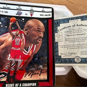 Michael Jordan Collectors Plates